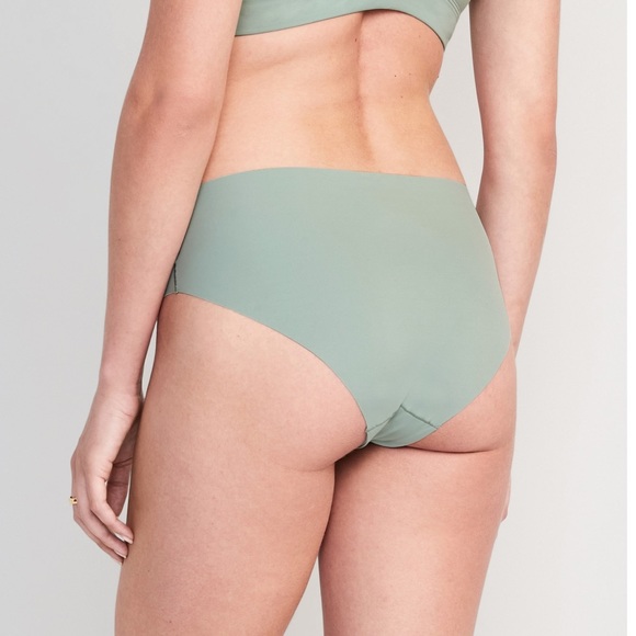 NWT OLD NAVY BUDLE 3 Low-Rise Soft-Knit No-Show Hipster Underwear Rainy Season - Picture 4 of 5